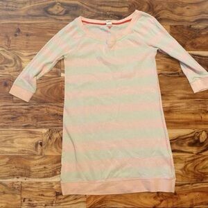 Roxy Pink Top with Bright Orange Trim
